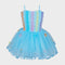 Pink Poppy's Rainbow Ruffles & Bows Princess Blue Dress
